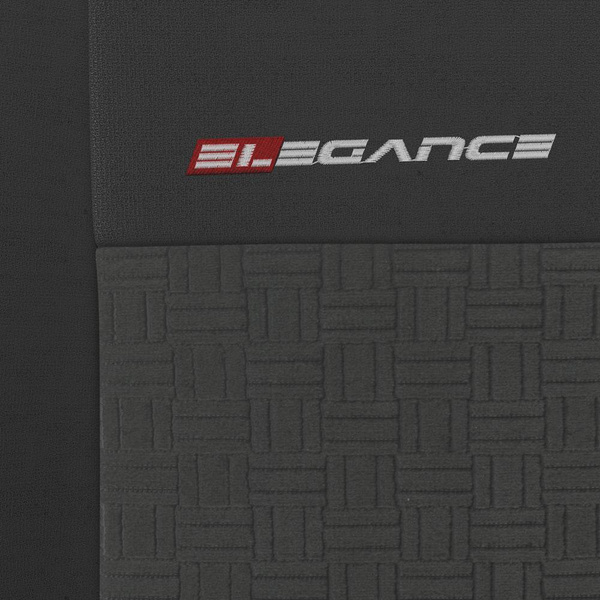 Universelle sædebetræk til biler til Ford Transit Courier (2014-2018) - Typ 1 (grå)