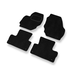 Velour gulvmåtter til Volvo XC60 I SUV (2008-2017) - sort