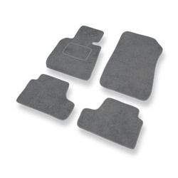 Velour gulvmåtter til BMW 3-serie M3 IV E93 (2007-2013) - grå