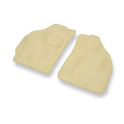 Velour gulvmåtter til Daewoo Matiz Hatchback (1998-2008) - beige