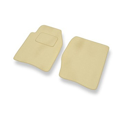 Velour gulvmåtter til Land Rover Discovery II (1998-2004) - beige