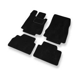 Velour gulvmåtter til Mercedes-Benz S-Klasse W220 (Kort version) (1998-2006) - sort