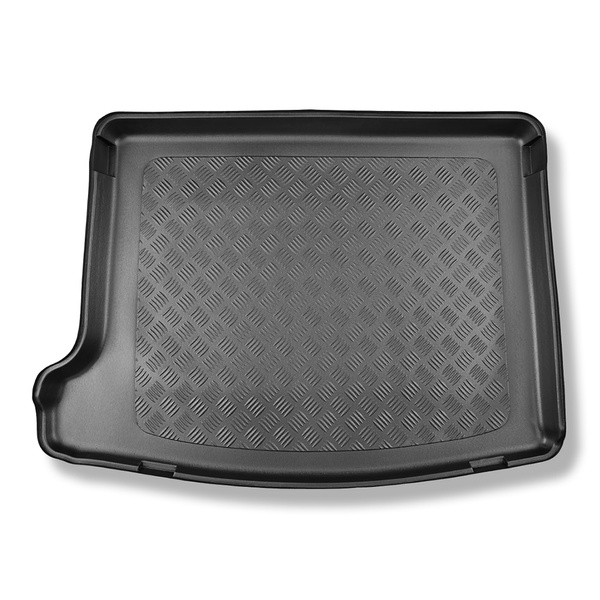Gulvmåtte til bagagerum Jeep Compass II MP 4xe Plug-in Hybrid SUV (07.2020-....) - øverste bagagerum; bevægeligt gulv i øverste position