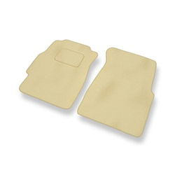 Velour gulvmåtter til Honda Civic VI Aerodeck, Coupé, Hatchback, Sedan (1996-2000) 3 døre, 4 døre - beige