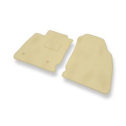 Velour gulvmåtter til Ford EcoSport II SUV (2018-2022) - beige