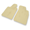 Velour gulvmåtter til Fiat Barchetta Roadster (1995-2005) - beige