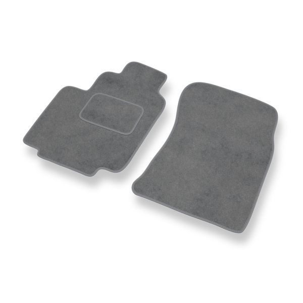 Velour gulvmåtter til Daewoo Musso SUV (1995-2005) - grå
