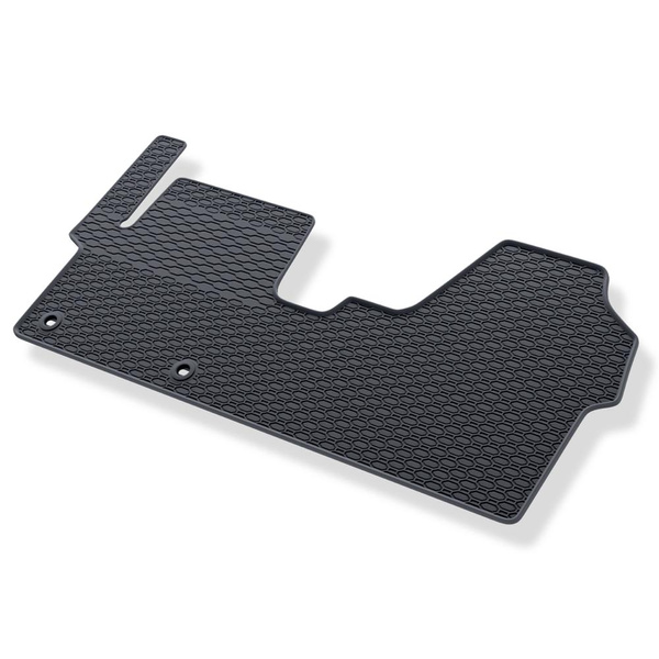 Gummigulvmåtter til biler Fiat Scudo III (2021-....) - sort