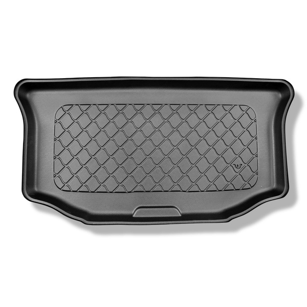 Gulvmåtte til bagagerum Mitsubishi Space Star FL Hatchback (2017-11.2019) - Kun til øverste bagagerum; Til hylden
