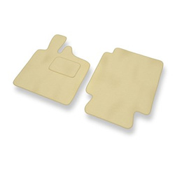 Velour gulvmåtter til Smart ForTwo I Hatchback, Cabriolet (1998-2007) - beige