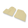 Velour gulvmåtter til Ford Transit Connect Varevogn (2003-2014) 5-personers - beige
