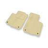 Velour gulvmåtter til Volkswagen Golf IV Hatchback, Cabriolet, Variant (1997-2006) - beige