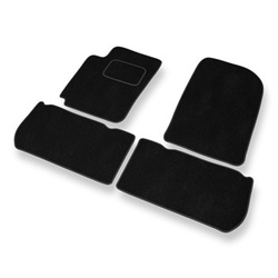Velour gulvmåtter til Citroen Xsara Picasso Minivan (1999-2011) - sort