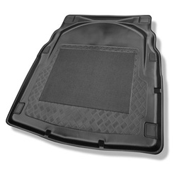 Gulvmåtte til bagagerum Mercedes-Benz E-Klasse W212 Limousine (03.2009-03.2016) - uden fordybninger; flad overflade i bagagerummet