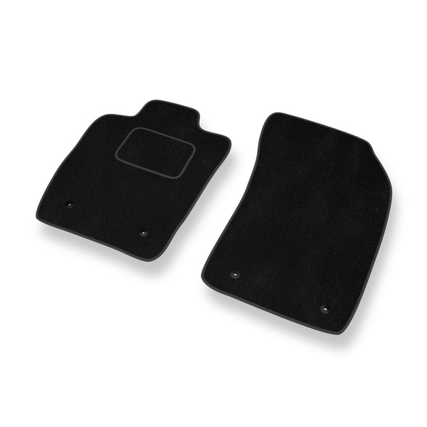 Velour gulvmåtter til Audi A1 I 8X Hatchback, Sportback (2010-2018) - sort