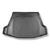 Gulvmåtte til bagagerum Toyota bZ4X SUV (07.2022-....) - øverste bagagerum; bevægeligt gulv i øverste position; Venstre fordybning fjernbar