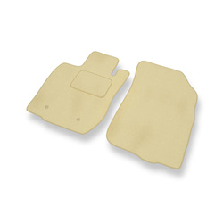 Velour gulvmåtter til Dacia Duster I SUV (2010-2018) - beige