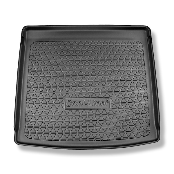 Gulvmåtte til bagagerum Mercedes-Benz GLE V167 SUV (11.2018-....) - 5/7 sæder; tredje række ledig; Også Plug-in Hybrid; Bagbænk ikke bevægelig