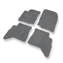 Velour gulvmåtter til Suzuki Grand Vitara I SUV (1997-2005) - grå