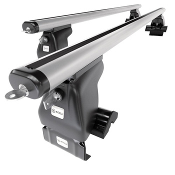 Tagbagagebærer til bil Toyota Camry IX Sedan (2018-....) - sølv bagagebærer til 