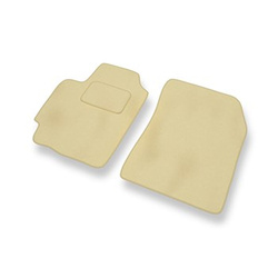 Velour gulvmåtter til Mazda 323 VI Hatchback, Sedan (1998-2003) - beige