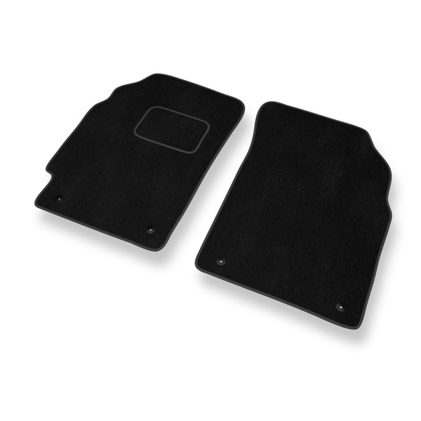 Velour gulvmåtter til Chevrolet Spark II M300 Hatchback (2010-2015) - sort