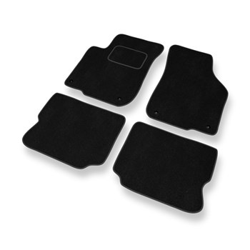 Velour gulvmåtter til Seat Leon I Hatchback (1998-2006) - sort