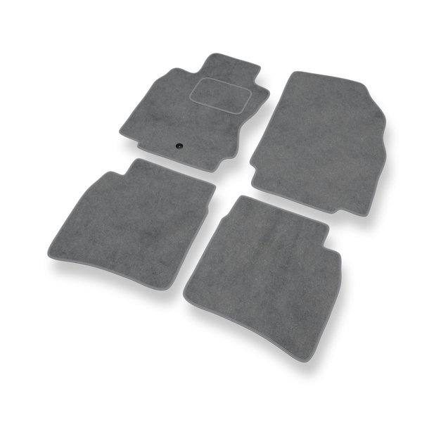 Velour gulvmåtter til Nissan Note E11 Minivan (2004-2013) - grå