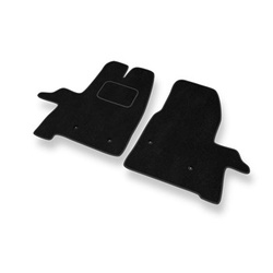 Velour gulvmåtter til Ford Transit VIII Varevogn (2013-....) - sort