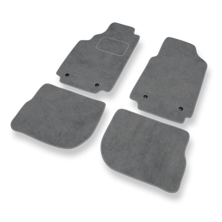 Velour gulvmåtter til Audi A6 I C4 (1994-1997) - grå
