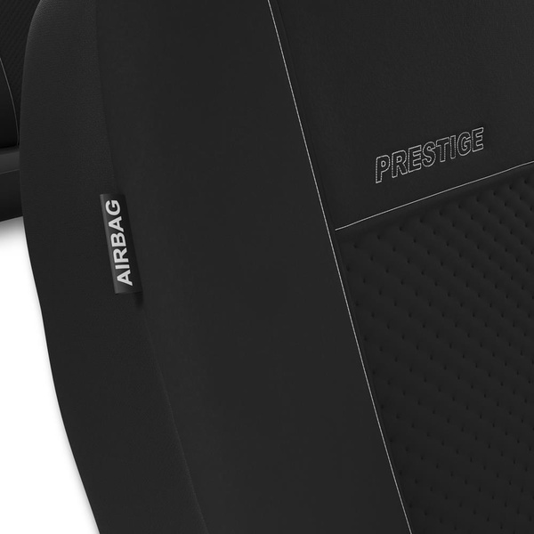 Universelle sædebetræk til biler til Nissan X-Trail I, II, III, IV (2001-....) - sort