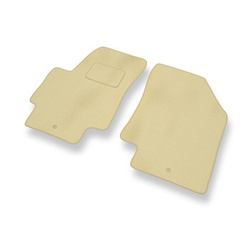 Velour gulvmåtter til Hyundai Accent III Sedan (2006-2011) - beige