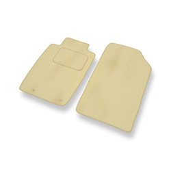 Velour gulvmåtter til Peugeot 206 I (1998-2010) - beige