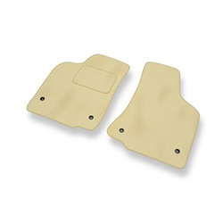 Velour gulvmåtter til Volkswagen Polo III Classic, Hatchback, Variant (1994-2001) - beige