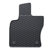 Gummigulvmåtter til biler Audi Q3 II SUV (2018-....) - sort - 4 stk.