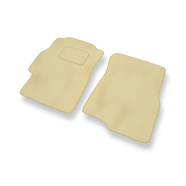 Velour gulvmåtter til Honda Civic VI Aerodeck, Coupé, Hatchback, Sedan (1996-2000) 5 døre - beige