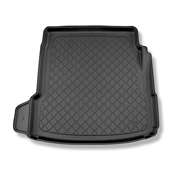 Gulvmåtte til bagagerum Jaguar XE Facelift Sedan (2019-....) - Venstre fordybning fjernbar; Venstre fordybning fjernbar, med reparationssæt eller reservehjul til midlertidig brug