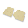 Velour gulvmåtter til Land Rover Defender II SUV (1990-2007) - beige