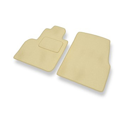 Velour gulvmåtter til Renault Grand Espace IV Minivan (2003-2014) - beige