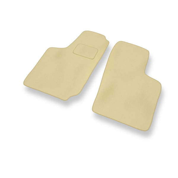 Velour gulvmåtter til Opel Combo B Varevogn (1993-2001) - beige
