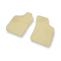 Velour gulvmåtter til Fiat Palio Hatchback, Weekend (1996-2004) - beige