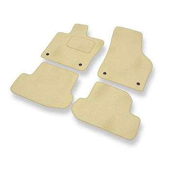 Velour gulvmåtter til Volkswagen Beetle III Hatchback, Cabriolet (2011-2019) - b