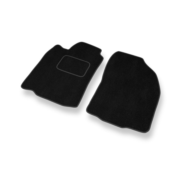 Velour gulvmåtter til Mitsubishi Pajero Sport I SUV (1996-2008) - sort