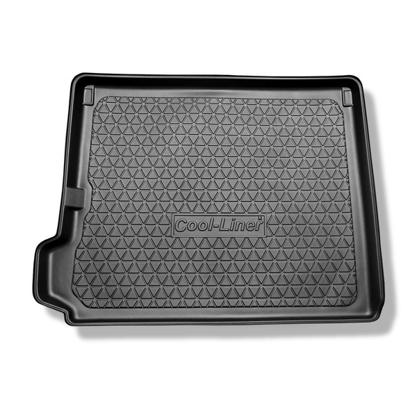 Gulvmåtte til bagagerum Citroen C4 Grand Picasso II Minivan (09.2013-06.2022) - 7 pladser; tredje række ledig