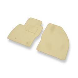 Velour gulvmåtter til Ford Focus II Hatchback, Stationcar, Sedan (2005-2010) - beige