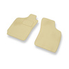 Velour gulvmåtter til Fiat Palio Hatchback, Weekend (1996-2004) - beige
