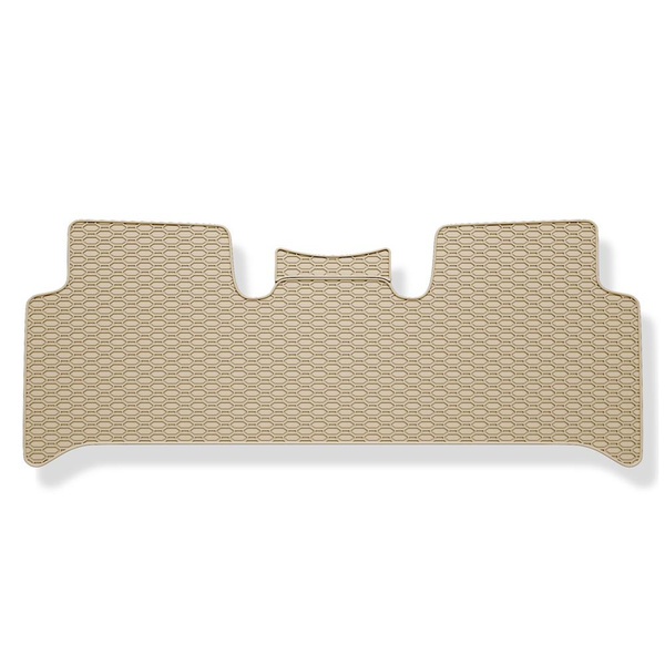 Gummigulvmåtter til biler Renault Scenic II Minivan (2003-2009) - beige - 3 stk.