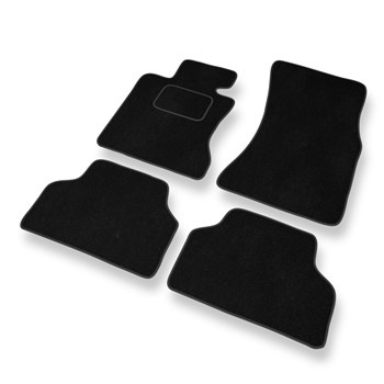 Velour gulvmåtter til BMW 5-serie M5 IV E60 Limousine (2005-2010) - sort