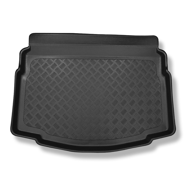 Gulvmåtte til bagagerum Volkswagen Golf VII Hatchback (10.2012-12.2019) - Med reservehjul til midlertidig brug / reparationssæt: til øverste og nederste bagagerum