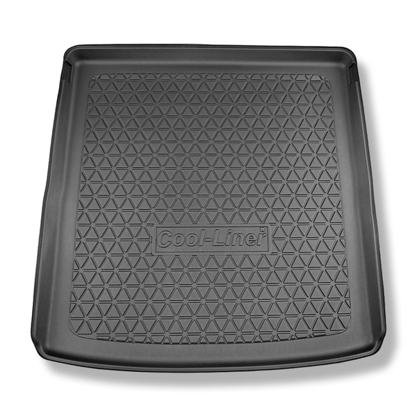 Gulvmåtte til bagagerum Skoda Kodiaq II SUV (12.2023-....) - 5 sæder; øverste bagagerum; bevægeligt gulv i øverste position; Også til hybrid